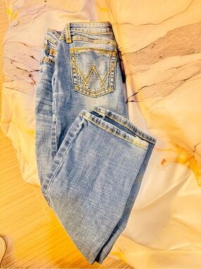 Wrangler Light Blue Straight Leg Jeans